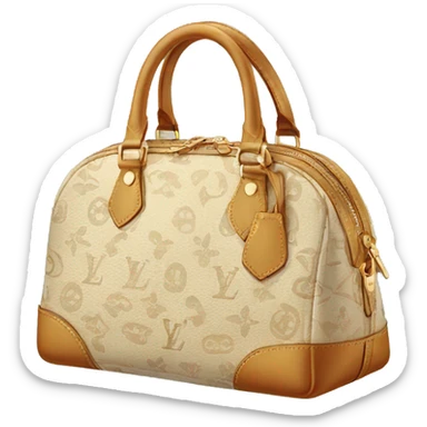 LV hand bag sticker