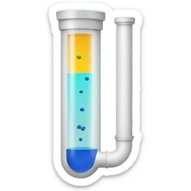 experiment tube sticker