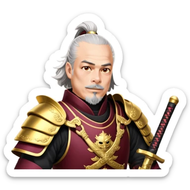 Samurai Leader sticker