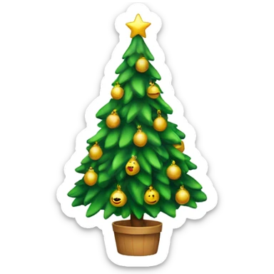 Weihnachtsbaum sticker