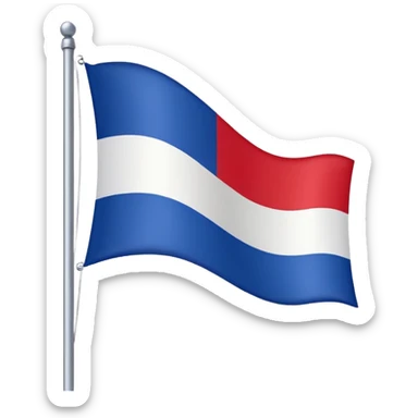 the french flag only filling the entire emoji, not a single other thing sticker