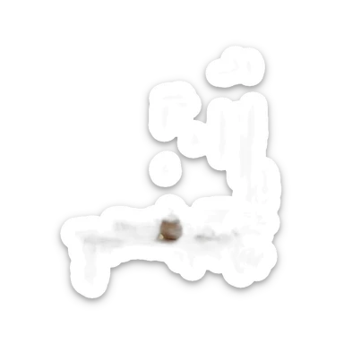 Chinese house 1 level sticker