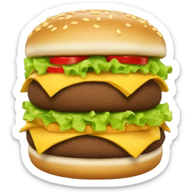 bigmac sticker