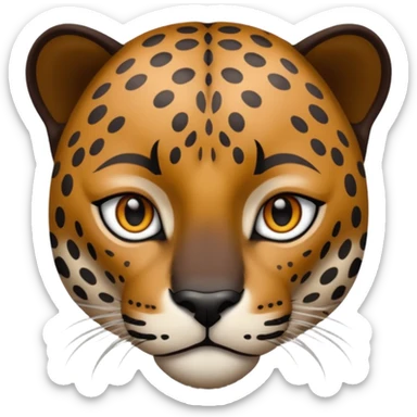 jaguar human sticker