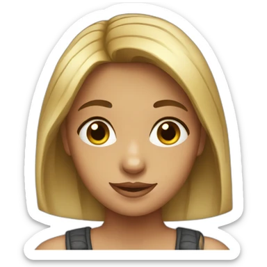 argentinian girl sticker