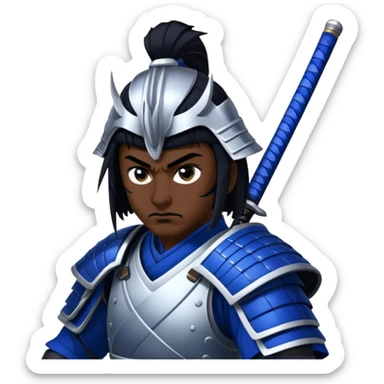 Steadfast Samurai sticker