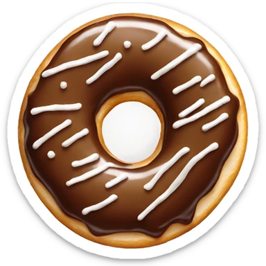 Krispy Kreme glazed donut sticker