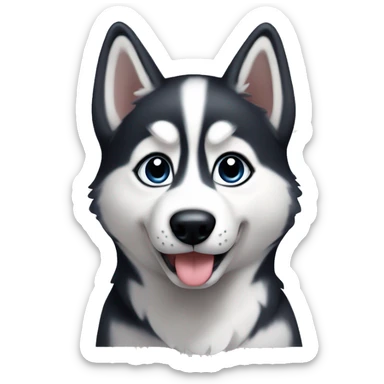 Husky puppy  sticker