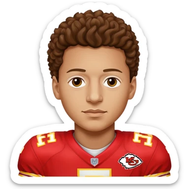 Patrick mahomes sticker