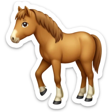 Pony chony sticker