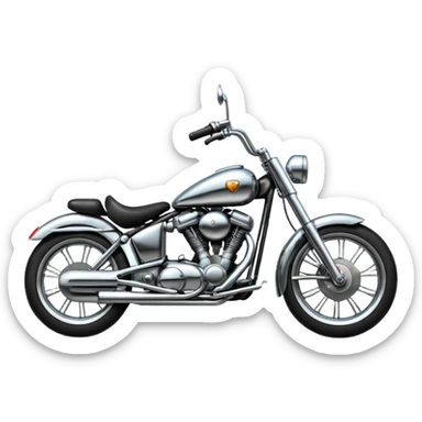Bullet bike emoji sticker