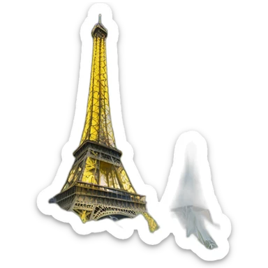 Sponsor and effeil’tower sticker