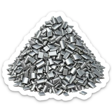 Magnet suck in metal sticker