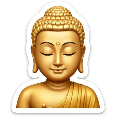 Buddha sticker