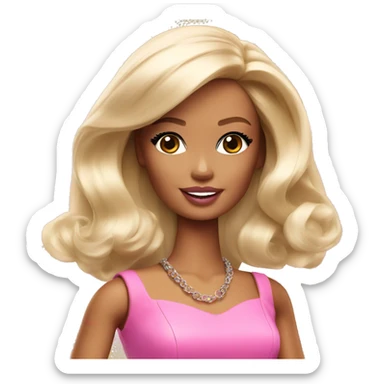 barbie  sticker