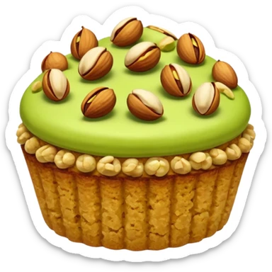 Pistachio Crumble Cakes sticker
