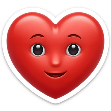 emoji corazón sticker