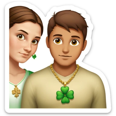 Clover Charm sticker