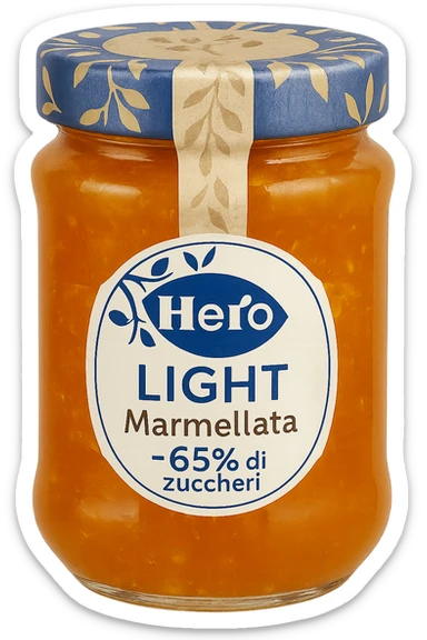 Marmellata Hero Light sticker