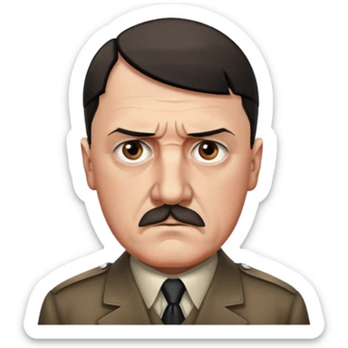 Adolf h nazi sticker