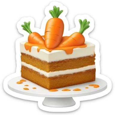 Full Carrot cake  sticker