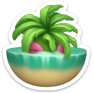 Floptropica sticker