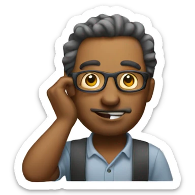 genius architect building a website sticker