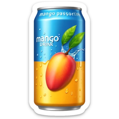 energy drink mango passion sticker