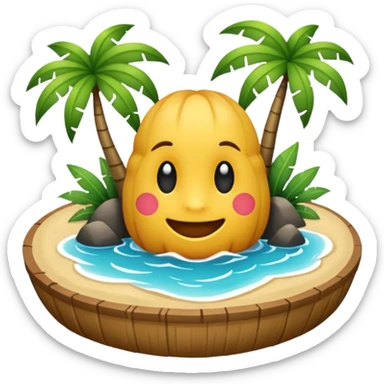 Portada de hawaii part ii sticker