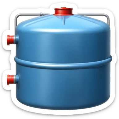 water tank for firefighter sticker