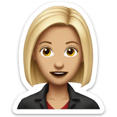 Buffy the vampire slayer sticker