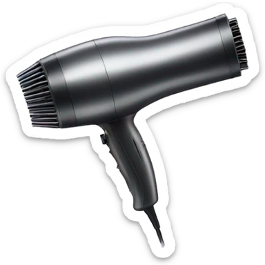 Blow dryer sticker