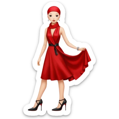 👒🎀
👩‍🦲
👗🧣
👠👠 sticker