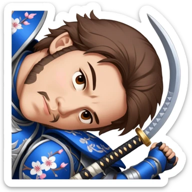 Samurai Warrior sticker