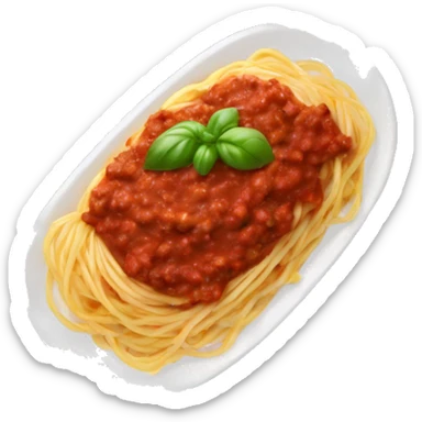 spaghetti bolognese sticker