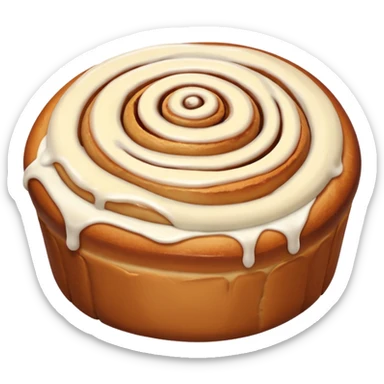 Cinnamon roll sticker