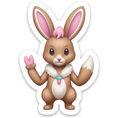 Lopunny (full body) sticker