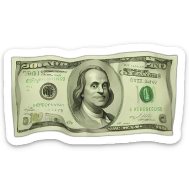 cash  sticker
