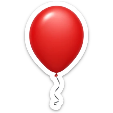 ballon de fete sticker