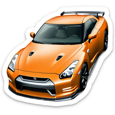 Nissan gtr r35 sticker