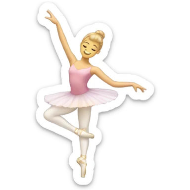 ballet dancer dancing sticker