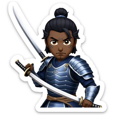 Warrior Samurai sticker