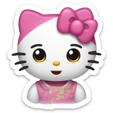 Hello kitty  sticker