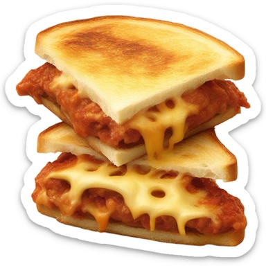 panini Bolognese with cheese  sticker