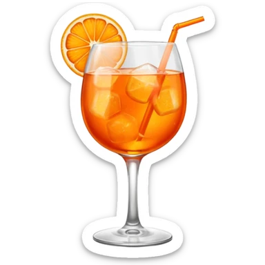 Aperol spritz sticker