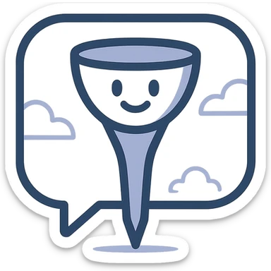 app icon for a golf caddie AI called TeeTalk, featuring a golf tee and speech bubble, modern and friendly, suitable for mobile app icon sticker