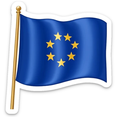 create european union flag emoji sticker
