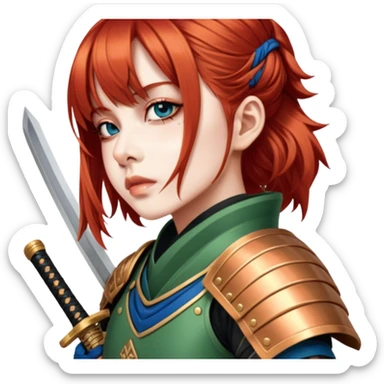 Samurai Sentry sticker