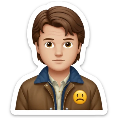 Steve Harrington from stranger things sticker