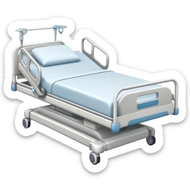 hospital bed sticker